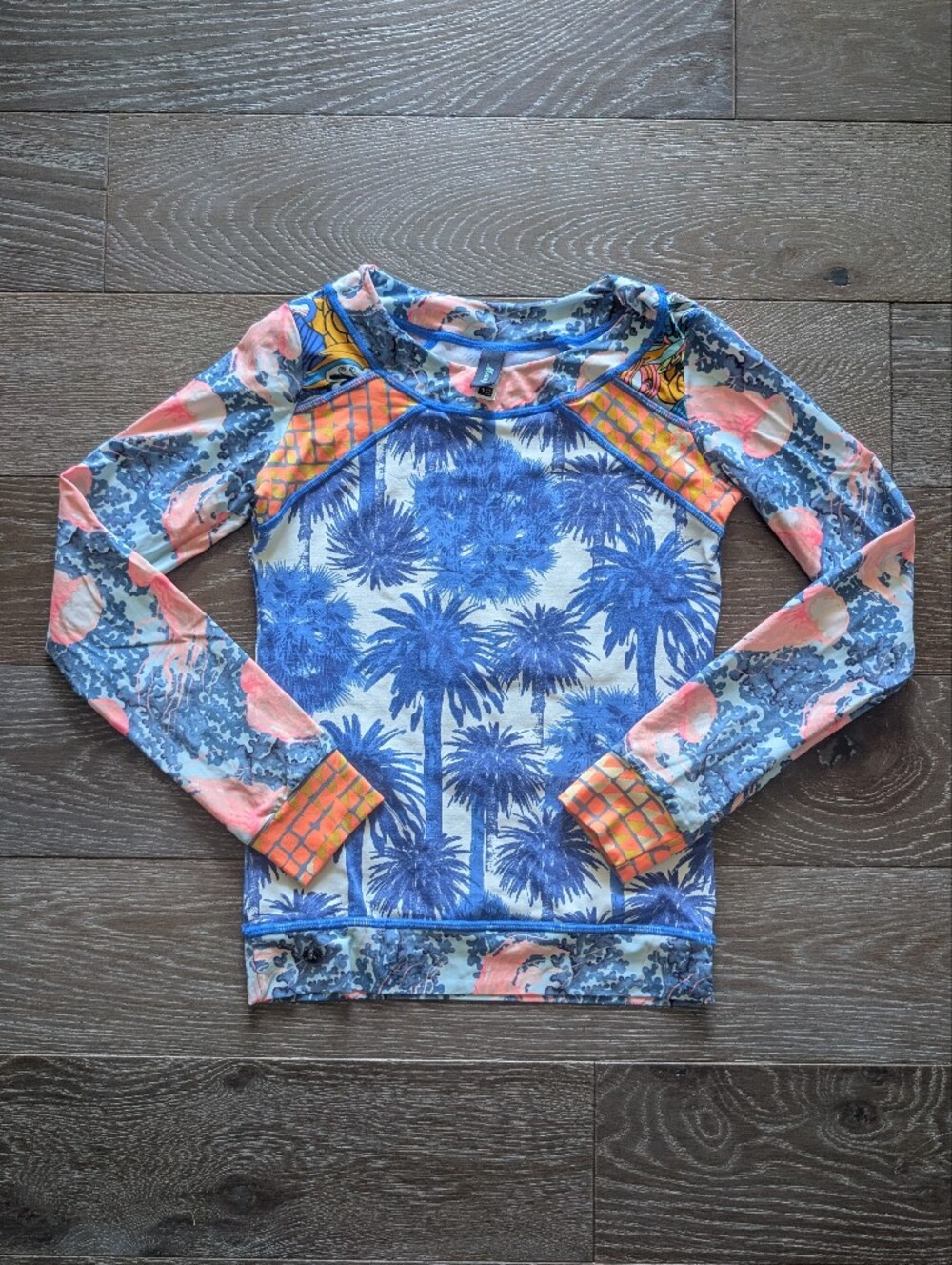 Maaji Girls Long Sleeve Rashguard Top Size 12
